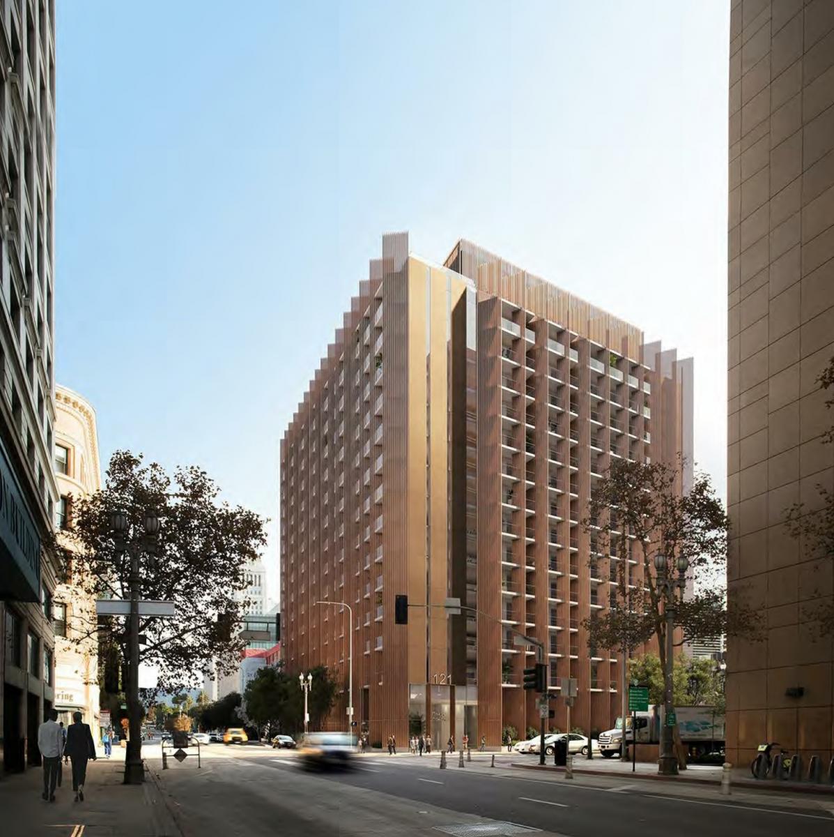 Modular apartment building in DTLA receives Planning Commission